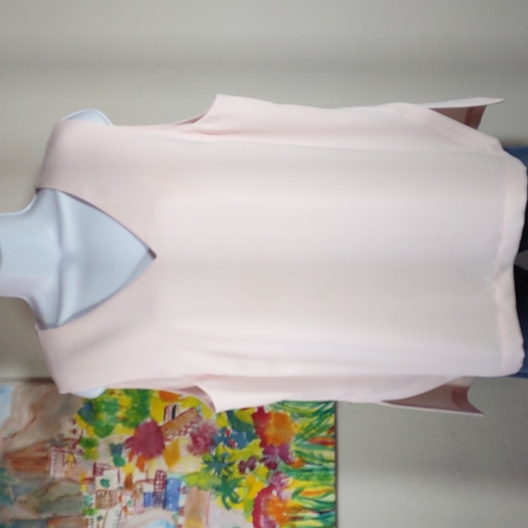 Chico's Black Label Blush Pink Tank - Picture 1 of 5